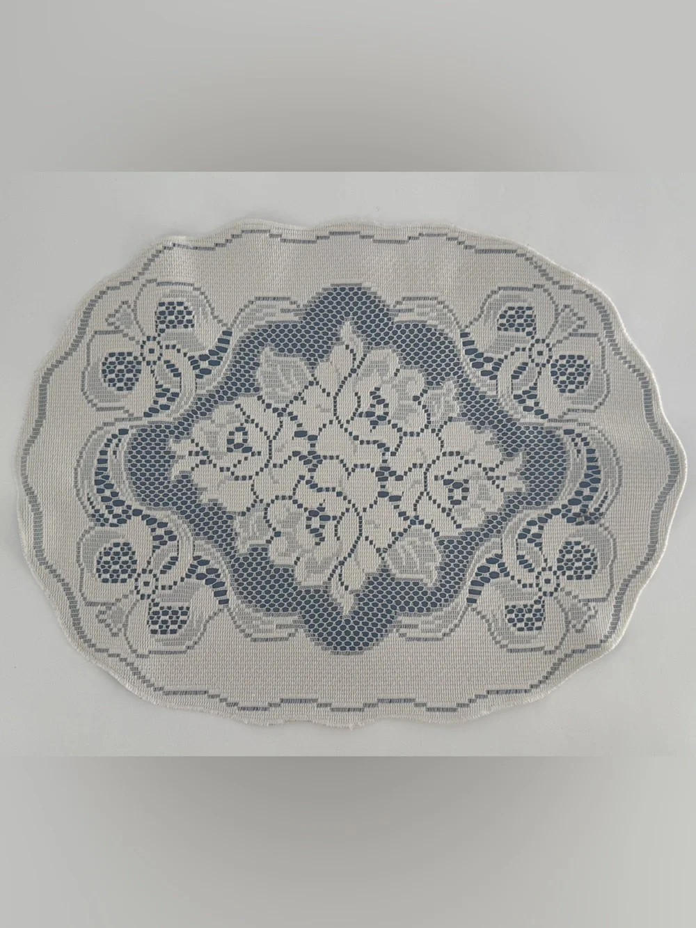 4 Handmade Vintage Lacey Cottagecore Country Placemats Set of 4